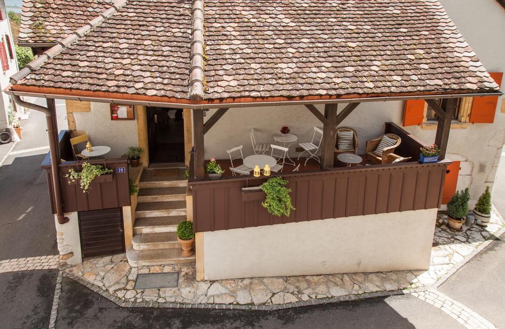 Hotel Les Vieux Toits Neuchâtel Exterior foto