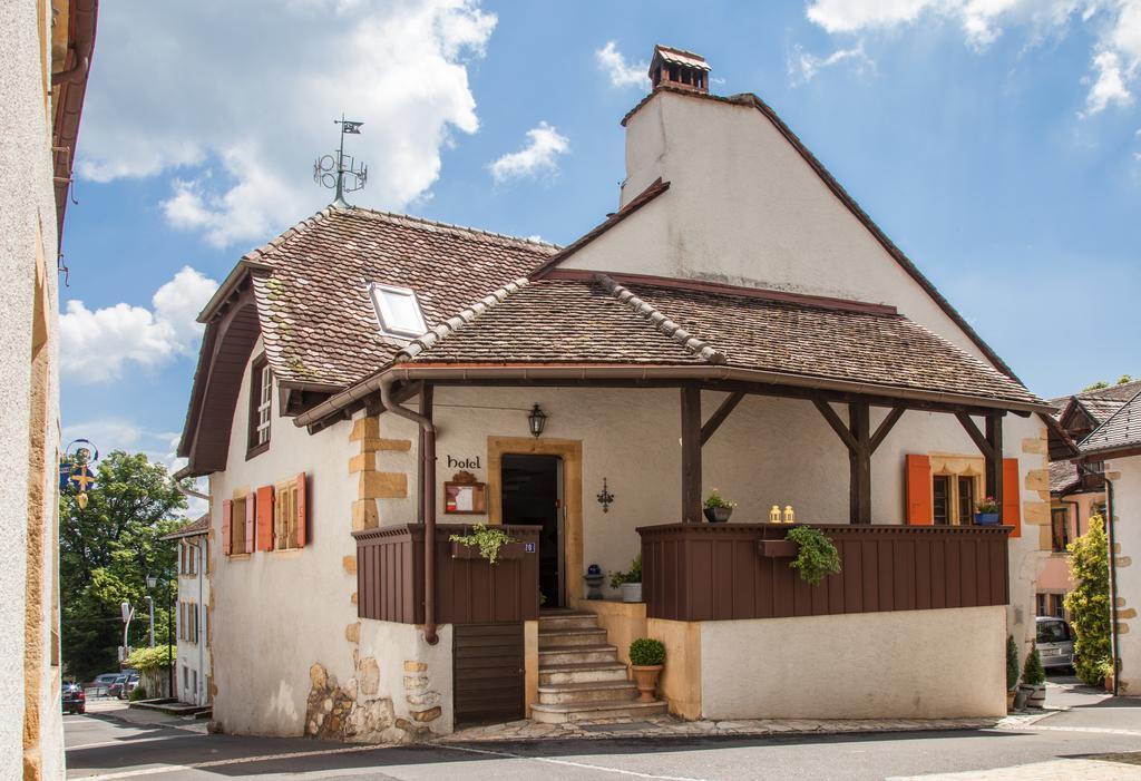 Hotel Les Vieux Toits Neuchâtel Exterior foto